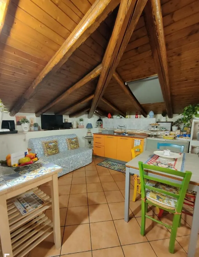 Apartmán La Mansarda Di Ninni CTA Itálie